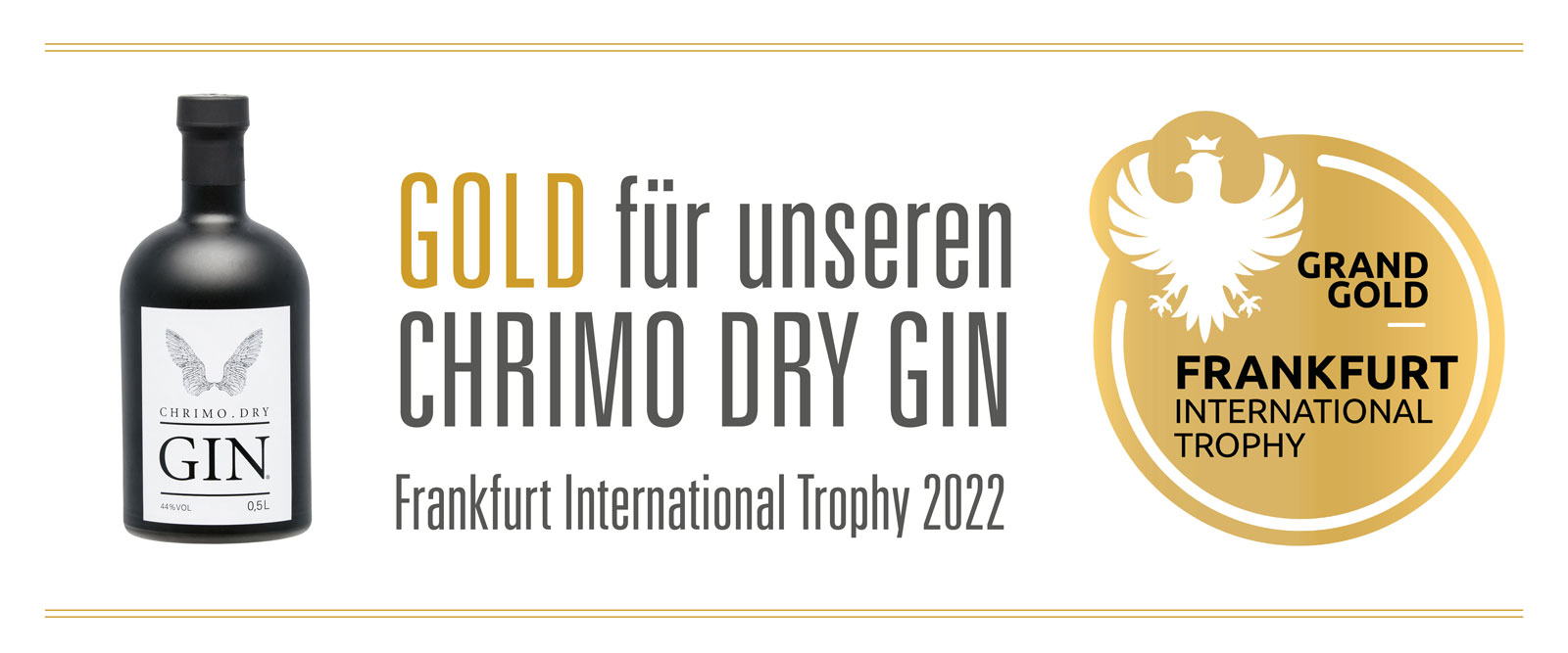 Frankfurt Trophy Chrimo Dry Gin